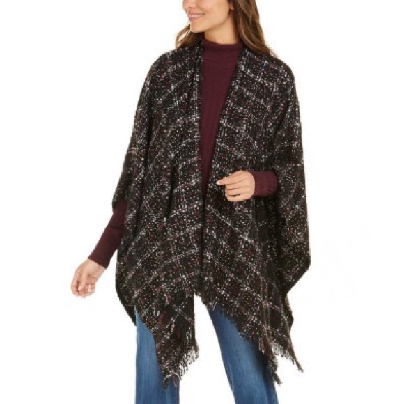 MICHAEL KORS Boucle’ Ruana - Picture 14 of 14